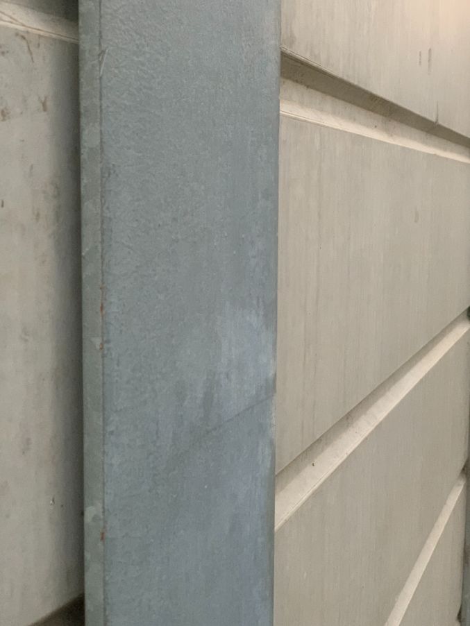 Concrete sleeper retianing wall on the Sunshine Coast